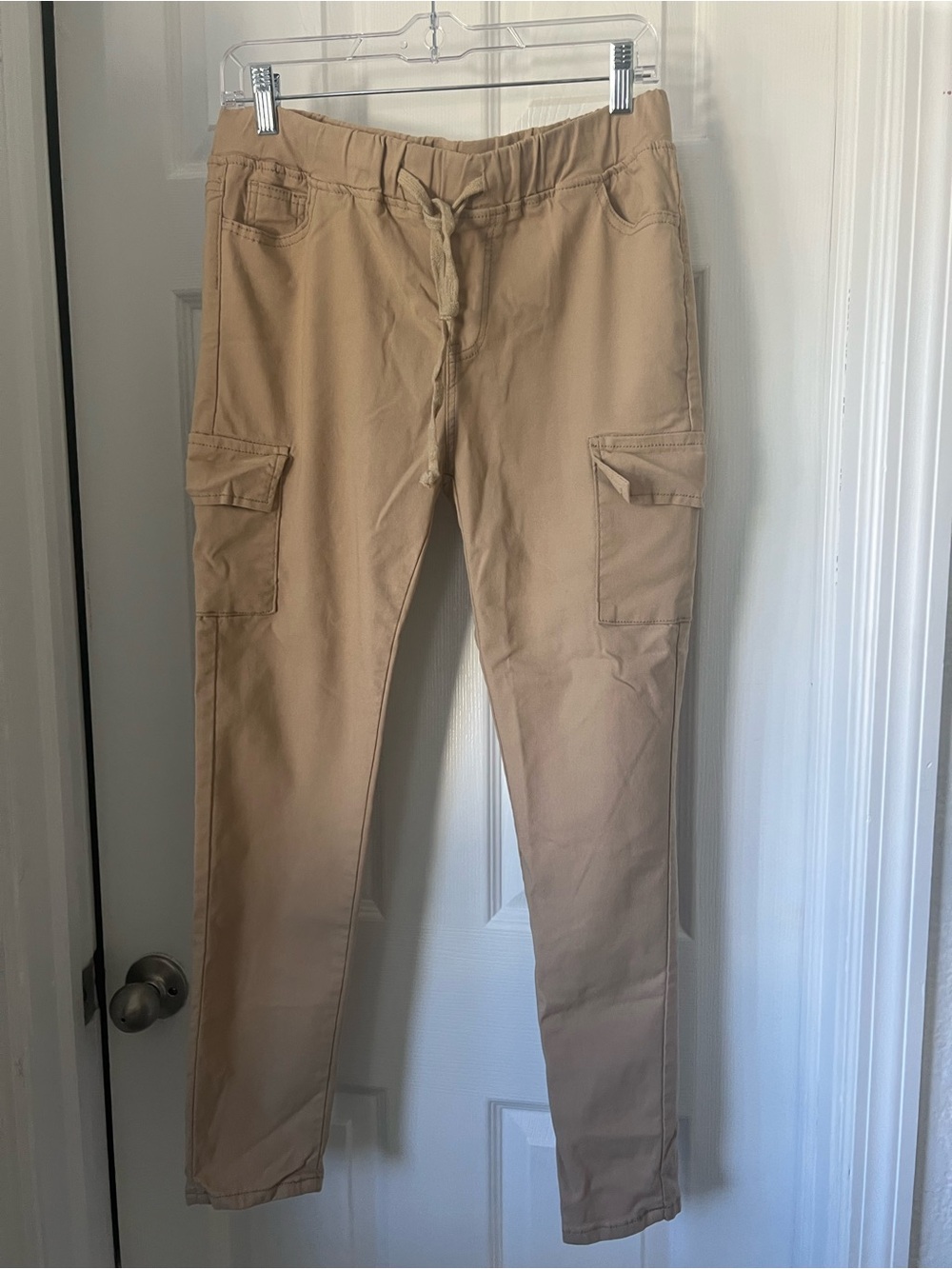Men's Casual Cargo Jogger Pants - Tan